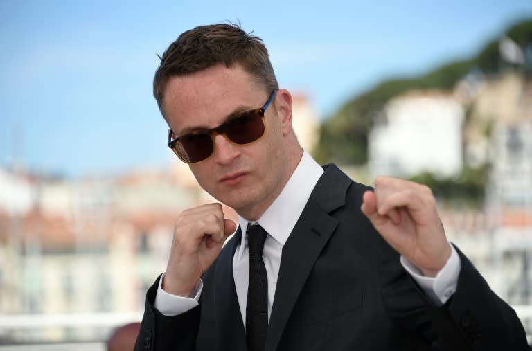 Danish director Nicolas Winding Refn promotes his new movie "The Neon Demon" at the 69th Cannes Film Festival in southern France, on May 20, 2016