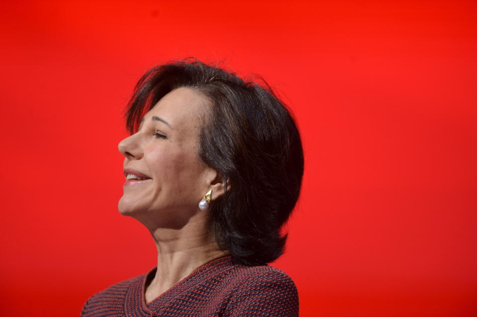 Ana Botin, chairwoman of Spain's largest bank Banco Santander, addresses the annual general meeting of shareholders in Santander March 18, 2016. REUTERS/Vincent West TPX IMAGES OF THE DAY     