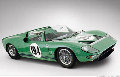 1965 Ford GT40: Up to $600,000
