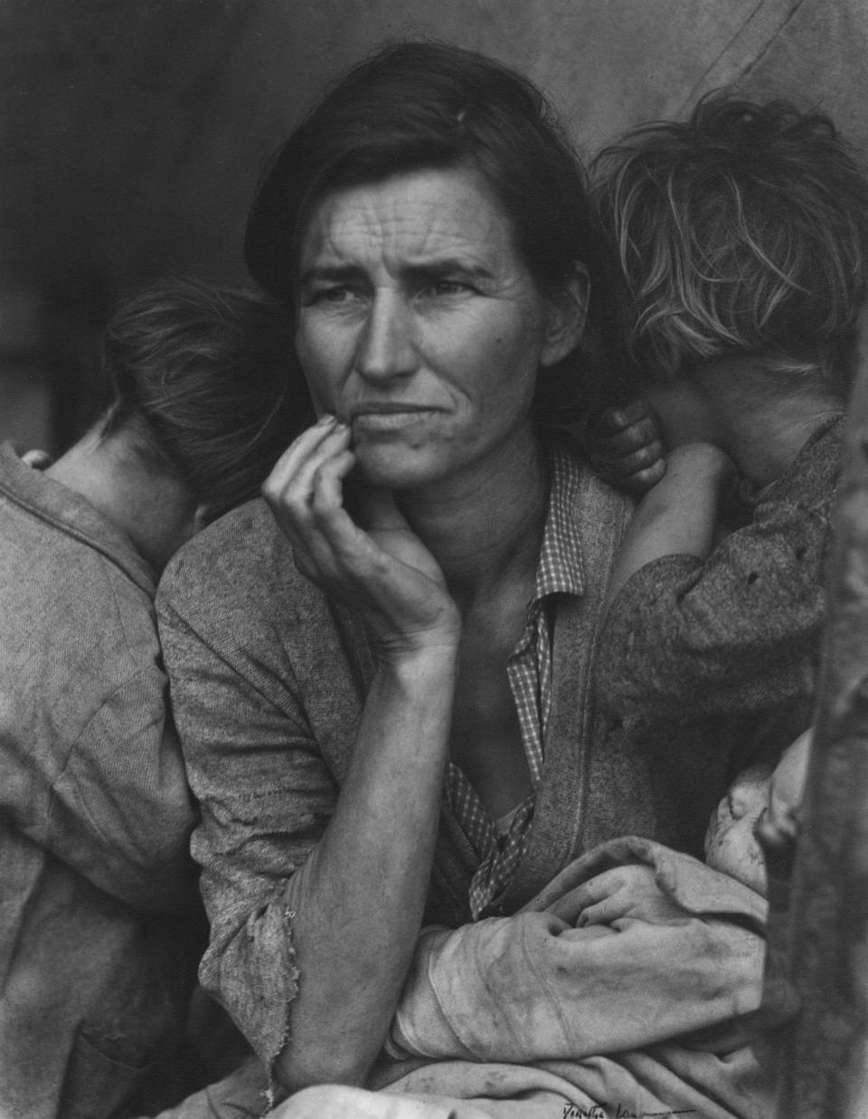 Migrant Mother, Dorothea Lange (The Dorothea Lange Collection, the Oakland Museum of California)