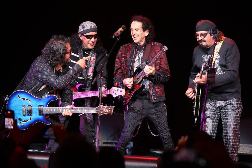 El Tri performs at Peacock Theater in Los Angeles on Saturday, Aug. 26, 2023, California.
