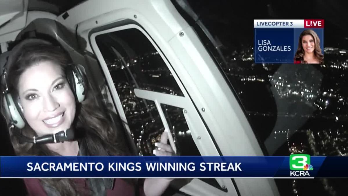 Kcra 3s Lisa Gonzales Discusses Sacramento Kings Winning Streak From Livecopter 3 2579