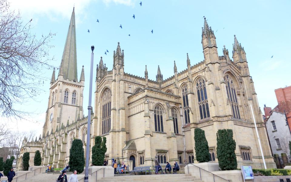 A judge found it “very surprising” that church authorities had allowed an asylum seeker to be baptised at Wakefield Cathedral, pictured, only five weeks after arriving