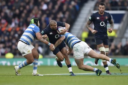 Rugby Union Britain - England v Argentina - 2016 Old Mutual Wealth Series - Twickenham Stadium, London, England - 26/11/16 England's Jonathan Joseph in action Reuters / Hannah McKay Livepic