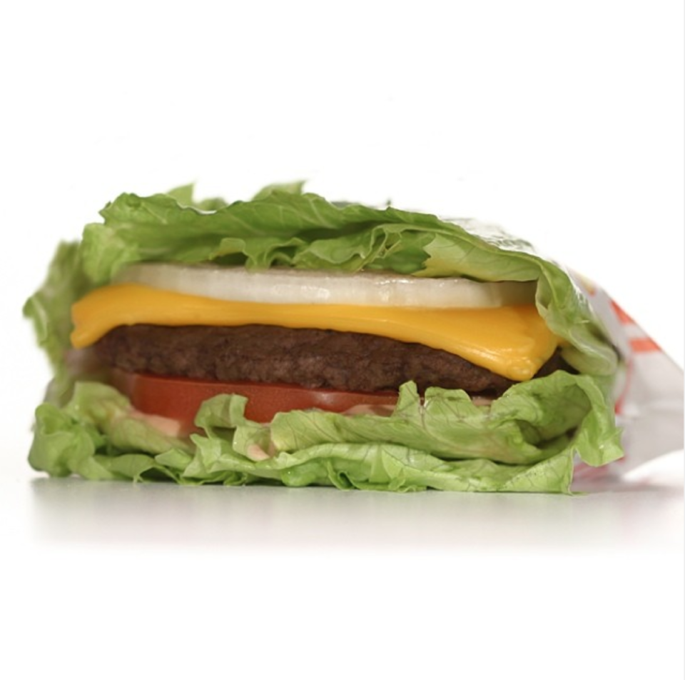 At In-N-Out Burger: Hamburger, Protein-Style