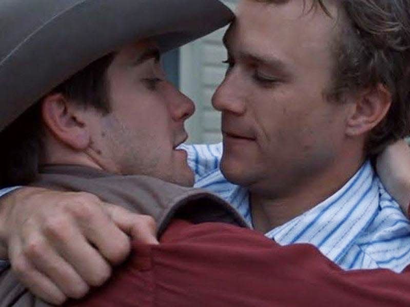 Brokeback Mountain Kiss