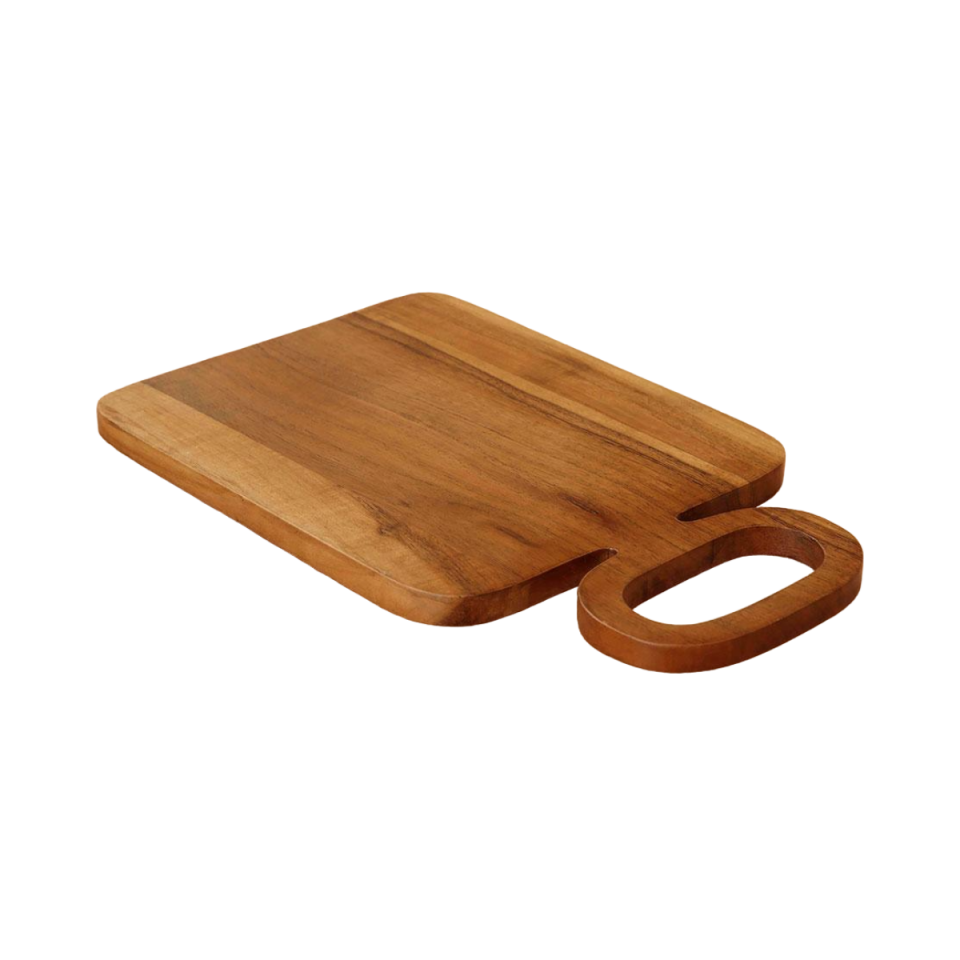 3) Teak Wood Charcuterie Board