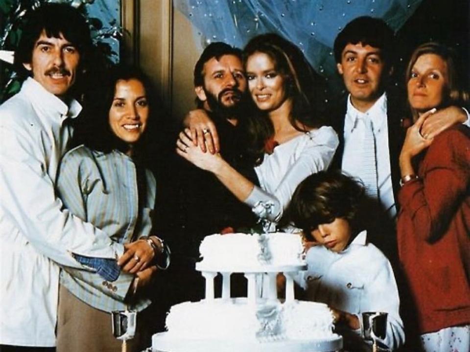 The Beatles at Ringo Starr and Barbara Bach's Wedding