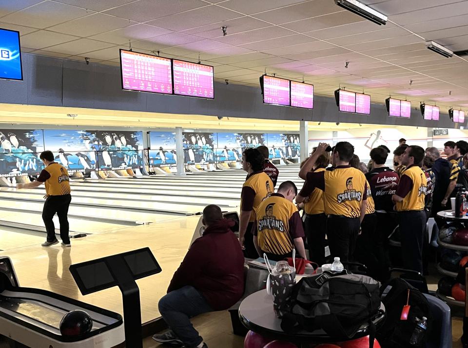 Turpin boys at the Sectional tournament.