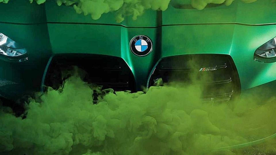 不只車鼻、連車色都教人驚奇，BMW M3/M4 首發前無偽裝預告圖釋出