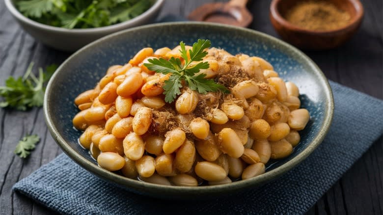 lima beans cooked with cumin