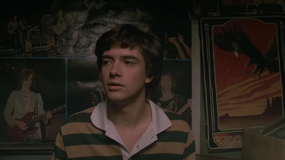 Topher Grace as Eric in a flashback scene from "That '70s Show," featured on "That '90s Show."