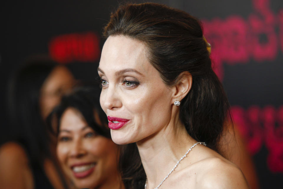 Angelina Jolie attends a special screening of Netflix's