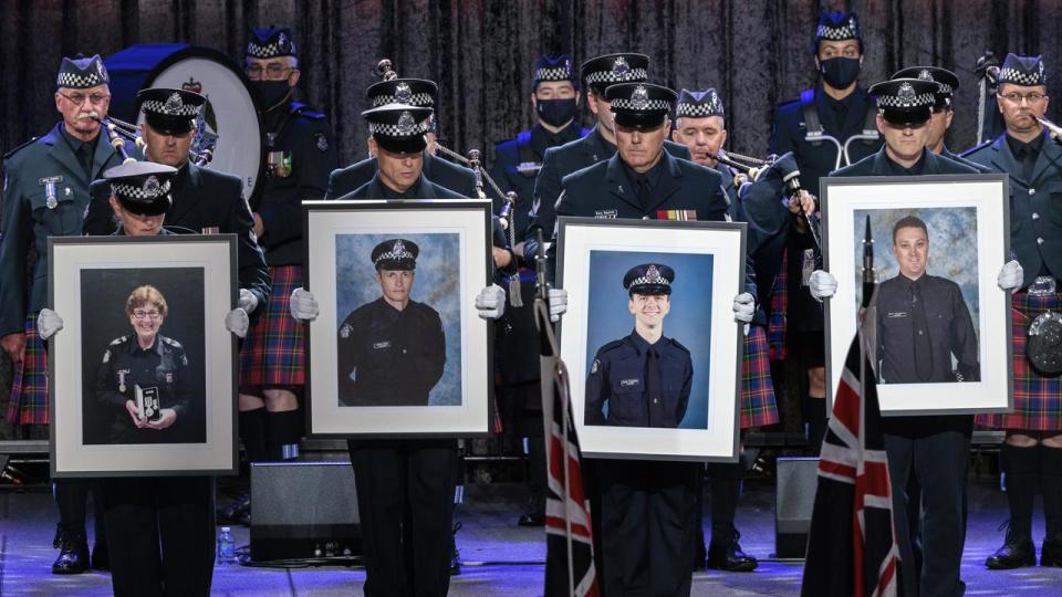 State Memorial Service for Victoria Police Officer