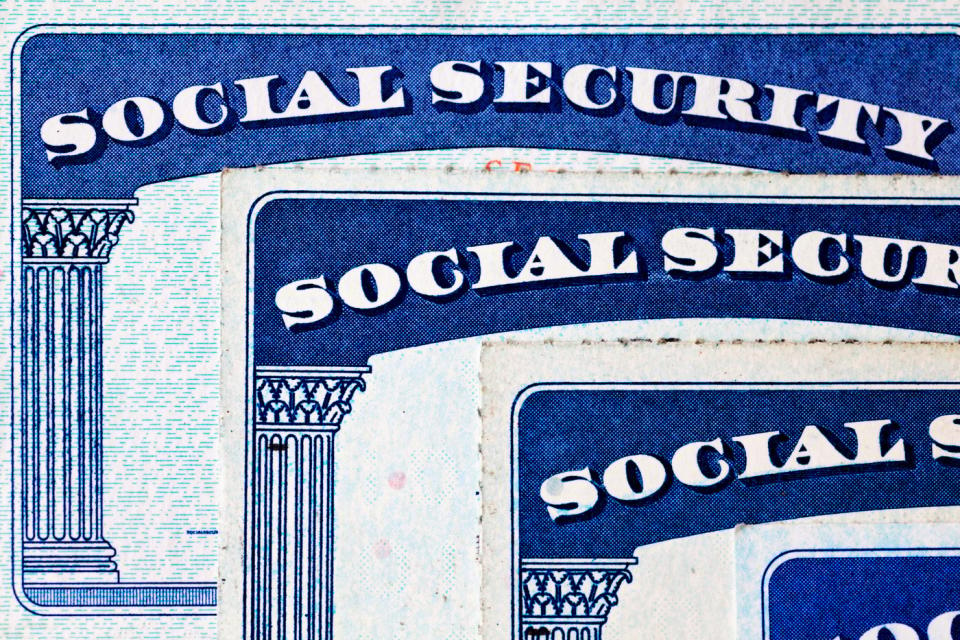 Social Security cards.