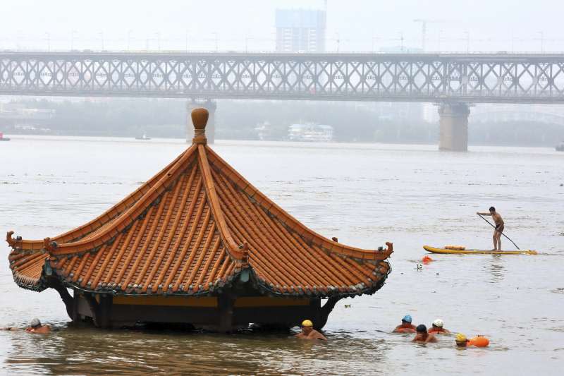 2020年7月，中國各地洪水為患（AP）