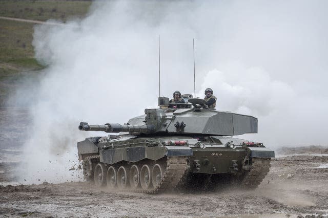 Challenger 2 main battle tank