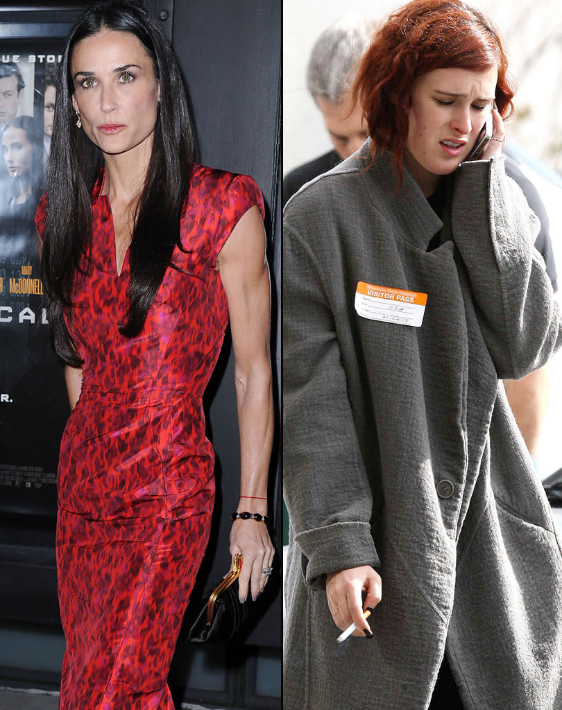 Demi Moore, Rumer Willis