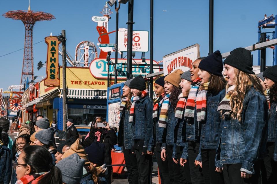 Coney Island’s Luna Park opened for the season on Saturday. Stephen Yang