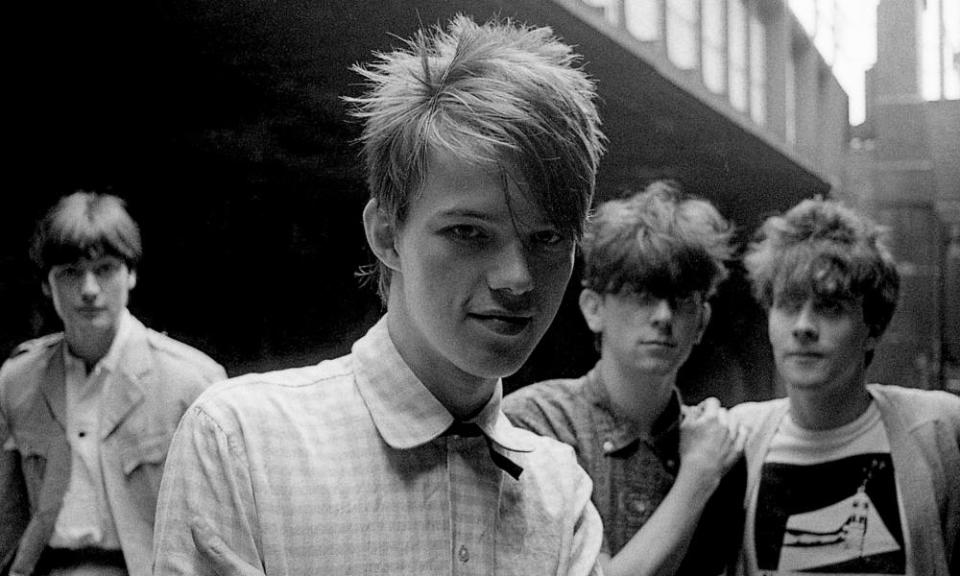 Edwyn Collins (second left) and Orange Juice.