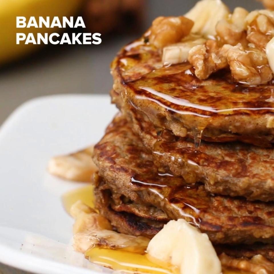 Healthy Banana Pancakes