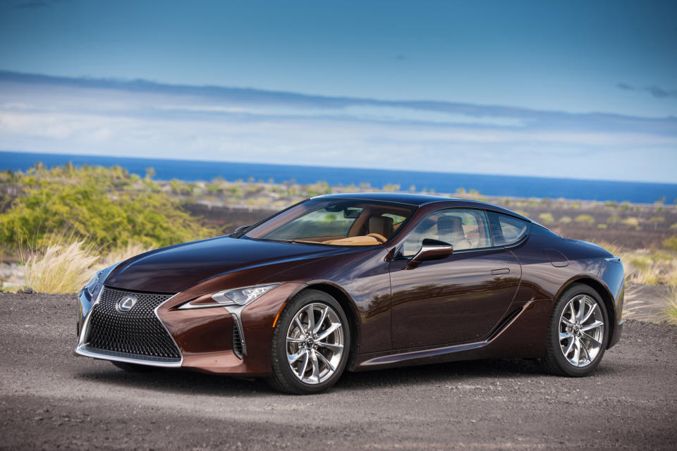 It’s kinda pretty. The new Lexus LC 500. Photo courtesy of Lexus