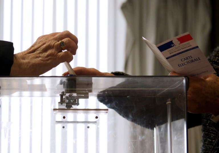 Un électeur en train de voter (Photo d'illustration). - ALAIN JOCARD © 2019 AFP