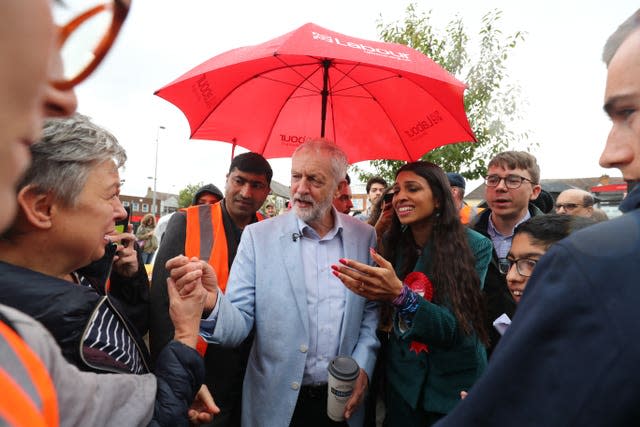 Jeremy Corbyn visit to Chingford and Woodford Green