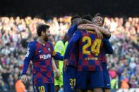 There were smiles all round in Barcelona as Quique Setien's side edged out Getafe to close the gap on Real Madrid at the top of La Liga