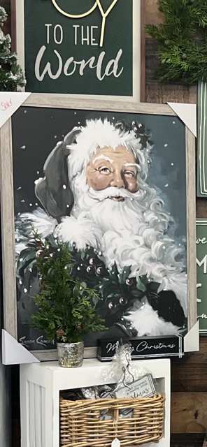 This picture of Santa Claus spoke to Jill Butler − and her customers.