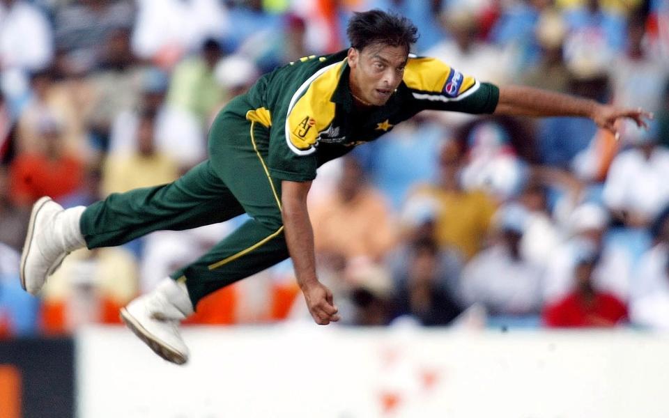 Shoaib Akhtar famously bowled the first 100mph ball at the 2003 World Cup at Newlands - Reuters