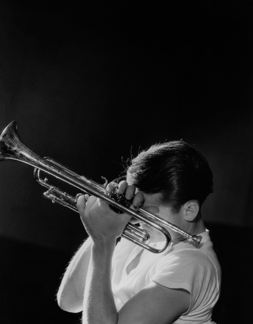 Chet Baker, New York City, 1956 by Herman Leonard which is part of the exhibition (Herman Leonard Photography, LLC/PA Wire)