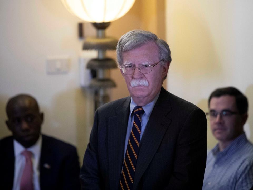 The Justice Department reportedly has launched a criminal probe into former National Security Advisor John Bolton to determine if he disclosed classified information in his recent book.  (Reuters)