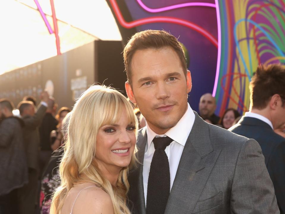 Anna Faris was married to Chris PrattGetty Images for Disney