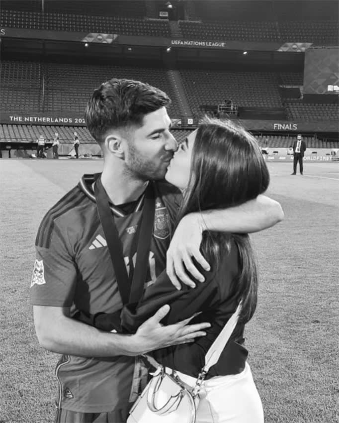 La gran celebración de Marco Asensio y Sandra Garal en la cuenta atrás para su boda