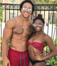 <p>Wow! No surprise that the couple that works out together is seriously buff. (Photo: <a rel="nofollow noopener" href="https://www.instagram.com/p/BYotySEFvp8/?hl=en&taken-by=simonebiles" target="_blank" data-ylk="slk:Simone Biles via Instagram;elm:context_link;itc:0;sec:content-canvas" class="link ">Simone Biles via Instagram</a>) </p>