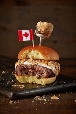 S'more Than A Feeling Burger. (CNW Group/The Works Craft Burgers & Beer)