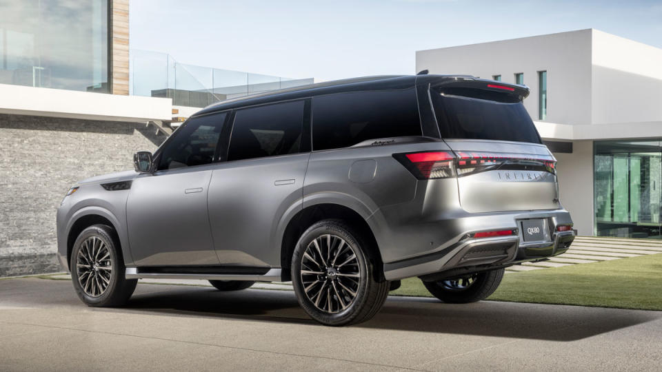 The 2025 Infiniti QX80.