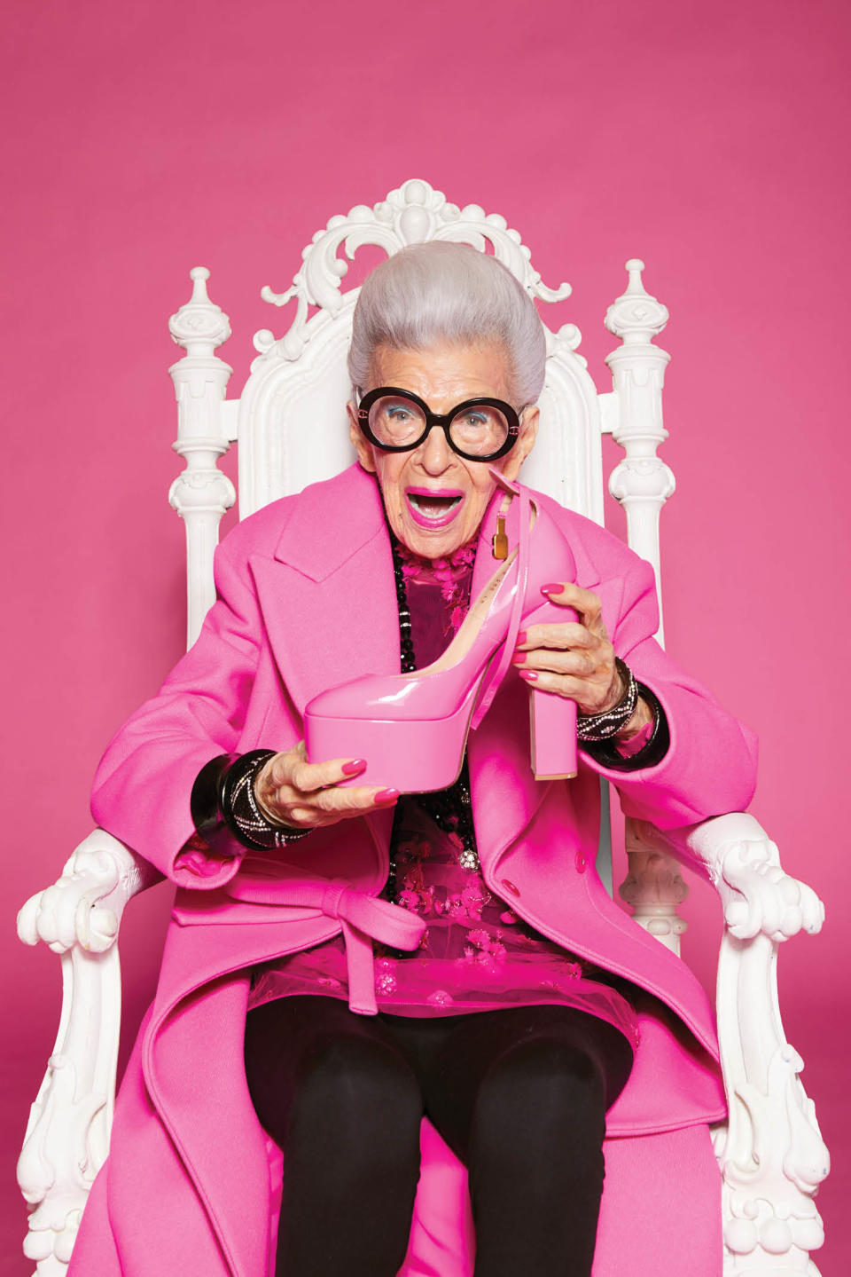 Iris Apfel, FN’s Cover Shoot 2022