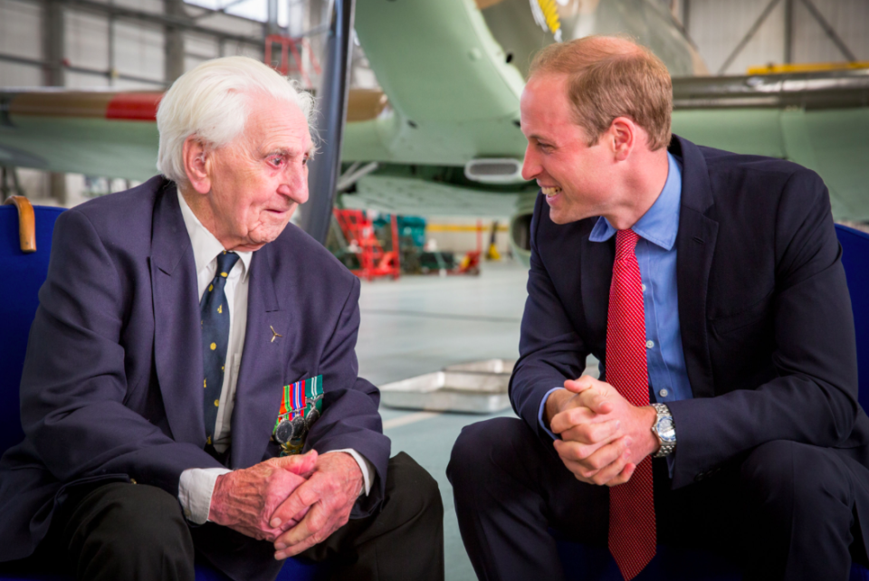 <em>Ken also gave William a ticking-off for his choice of aircraft (Getty)</em>