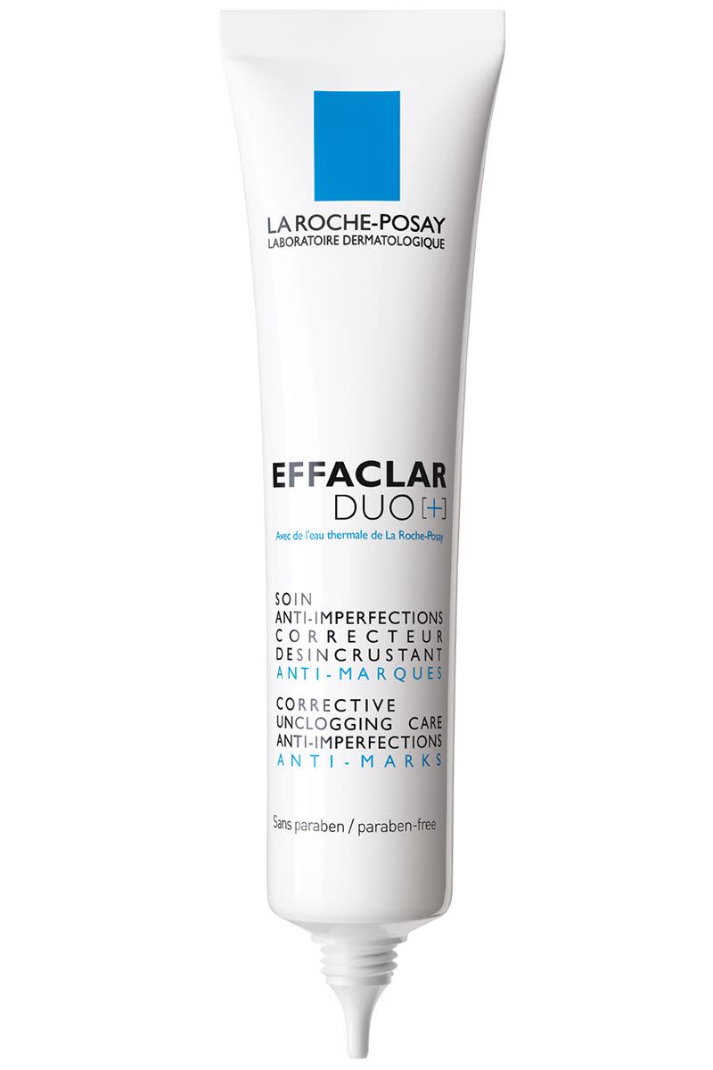 <p>Salicylic acid and benzoyl peroxide team up to one-two punch acne-causing bacteria and pore blocking gunk in this treatment. </p><p><strong>La Roche-Posay</strong> Effeclar Duo, $37, ulta.com.</p><p><a class="link " href="https://go.redirectingat.com?id=74968X1596630&url=http%3A%2F%2Fwww.ulta.com%2Feffaclar-duo%3FproductId%3DxlsImpprod3840059&sref=https%3A%2F%2Fwww.harpersbazaar.com%2Fbeauty%2Fskin-care%2Fg11653081%2Fbest-acne-products%2F" rel="nofollow noopener" target="_blank" data-ylk="slk:SHOP;elm:context_link;itc:0;sec:content-canvas">SHOP</a><br></p>