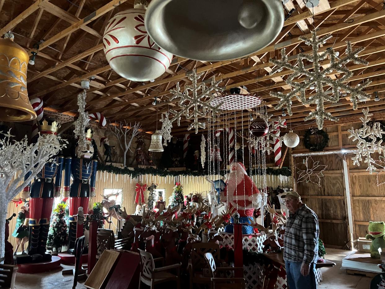 The Reindeer Room at the Christmas Ranch in Morrow.