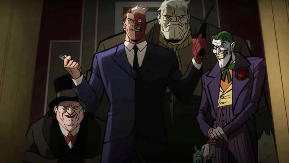 Two-Face leads Batman's Rogues in The Long Halloween, Part Two.