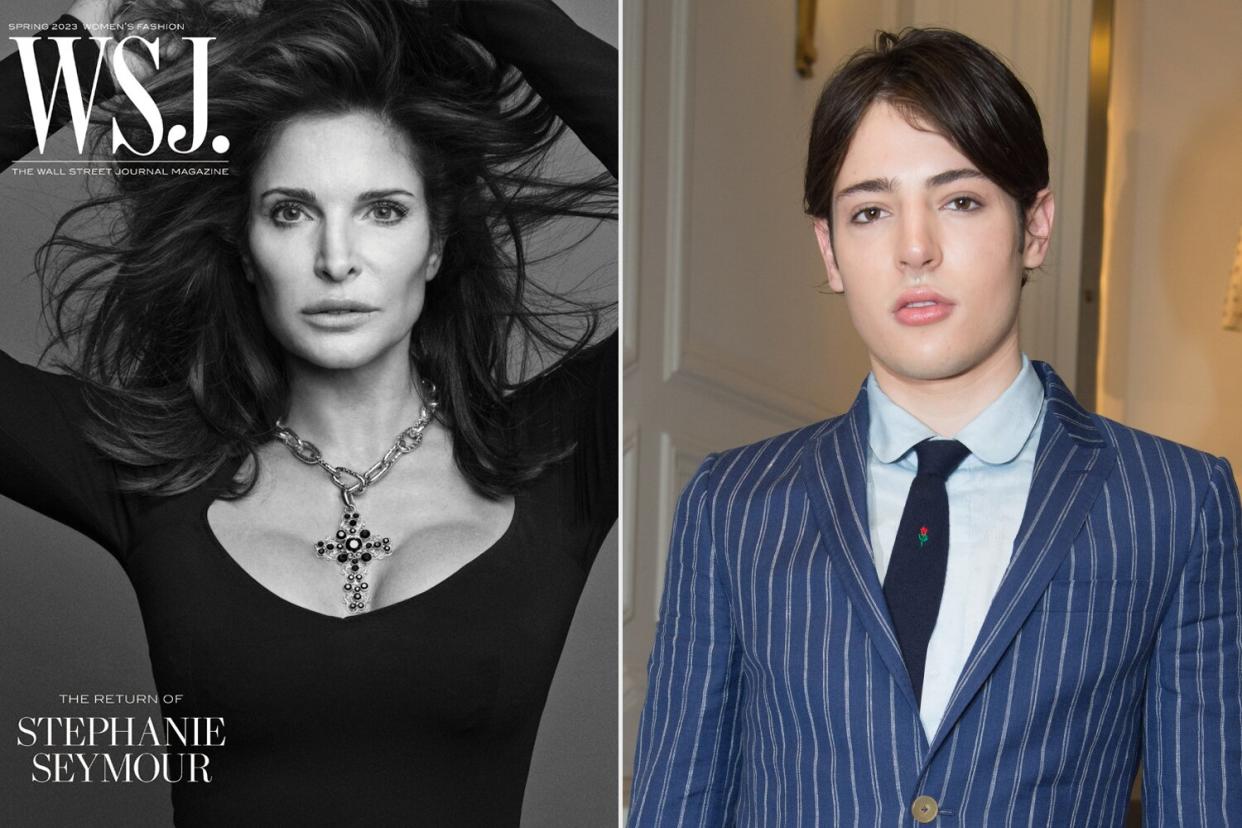 Stephanie Seymour WSJ. Magazine, Harry Brant