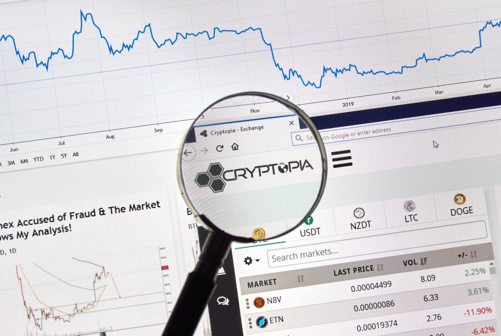 New Zealand crypto exchange Cryptopia is leaving its customers in the cold again. | Source: Shutterstock