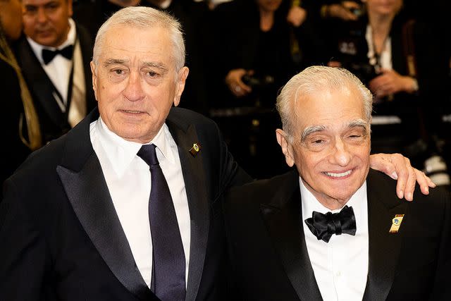 Samir Hussein/WireImage Robert De Niro and Martin Scorsese attend the Cannes Film Festival in May 2023