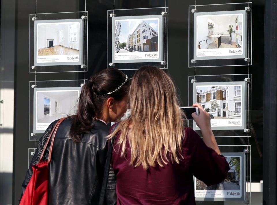 House prices for first-time buyers have been increasing by £24 per day on average, according to analysis (Yui Mok/PA) (PA Archive)