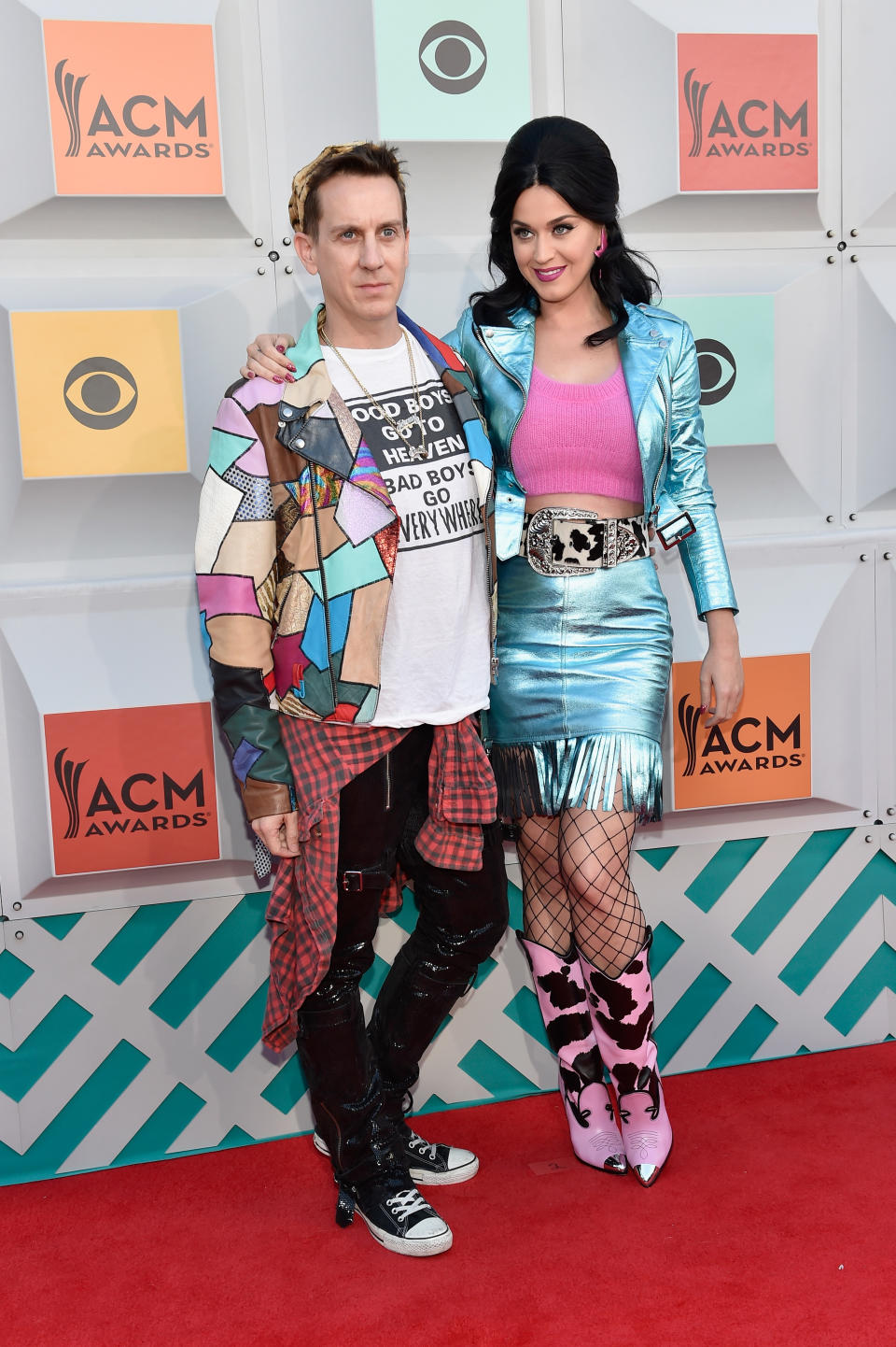 Jeremy Scott and Katy Perry