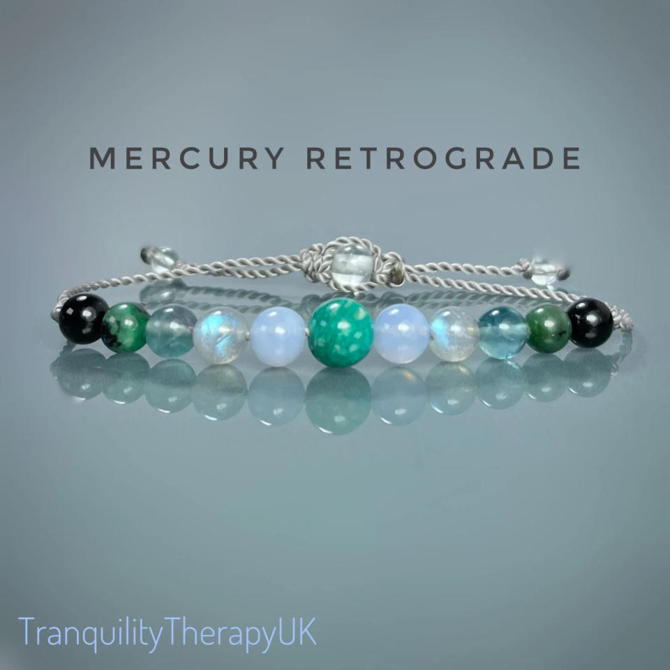 Mercury Retrograde Crystal Bracelet (Photo: Etsy)



