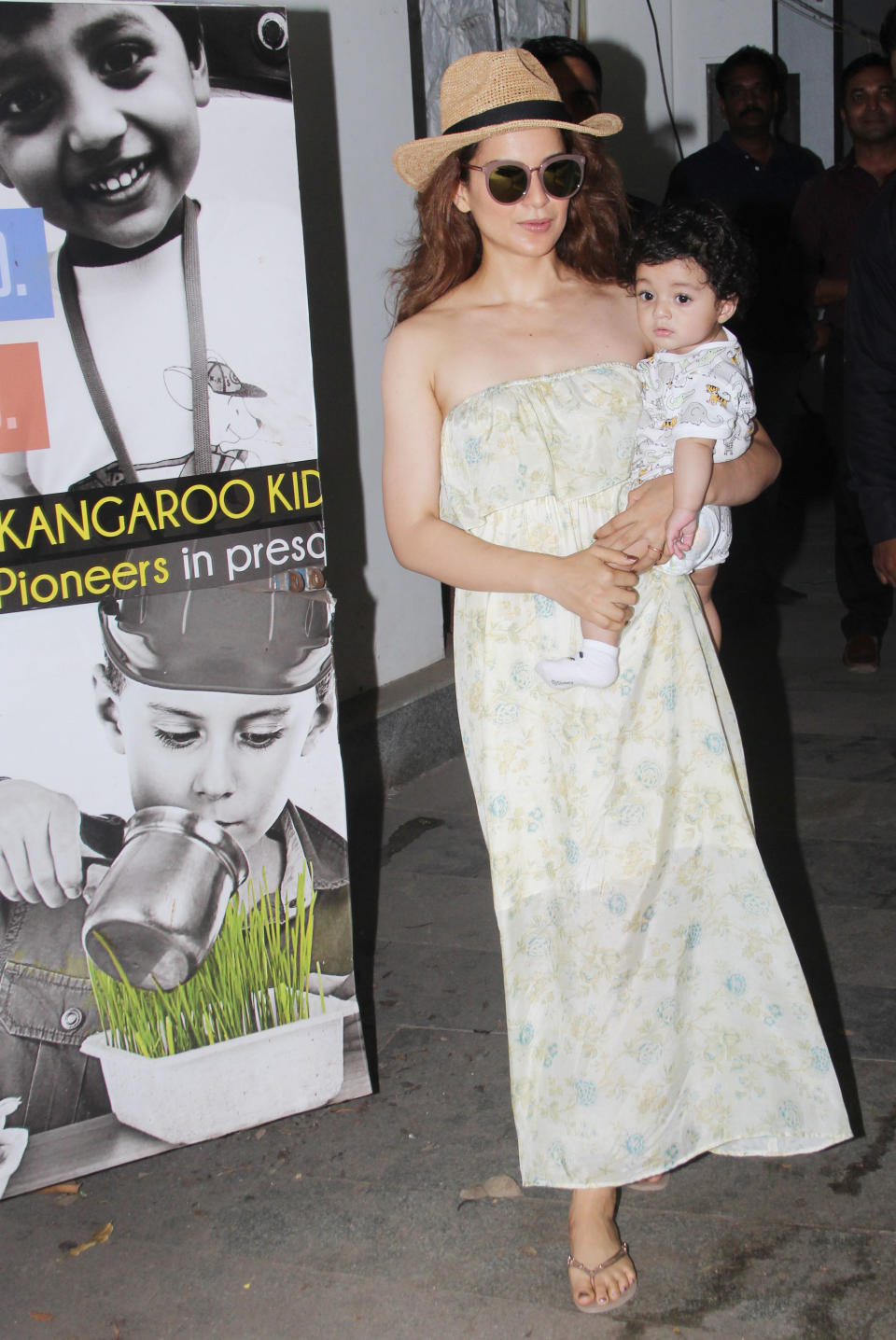 Kangana’s fans adore her pics with her baby nephew.